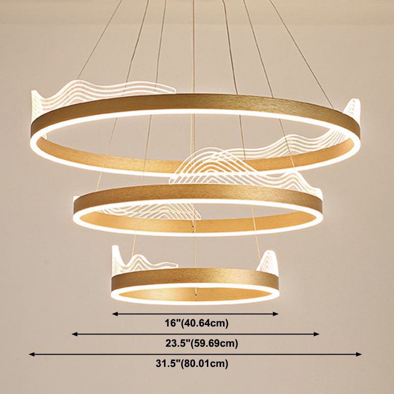 Karakteristieke artistieke stijl Led hangsel kroonluchter licht voor eetkamer woonkamer slaapkamer