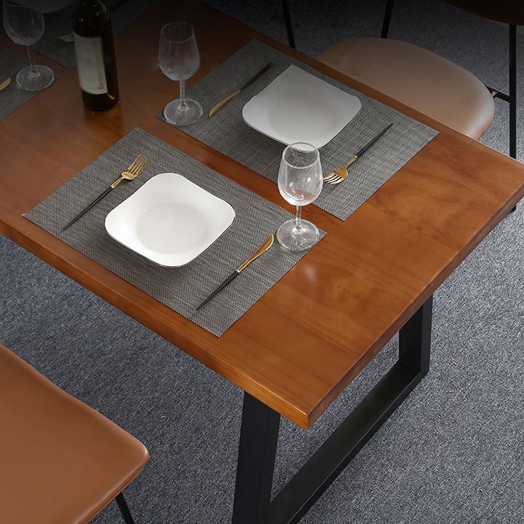 Industrial 1/2/3/5 Pieces Solid Wood Dining Set Dining Furniture Set /Separate Items