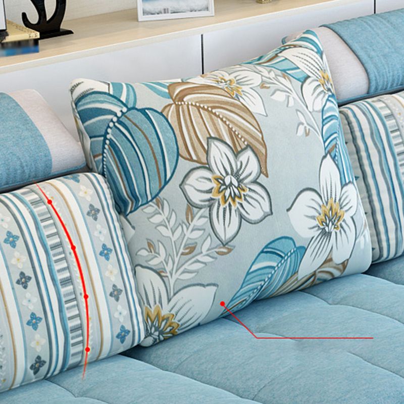 Modern Pillow Top Arm Sectionals 82.68"L x 57"W x 35.43"H High Back Sofa with Storage