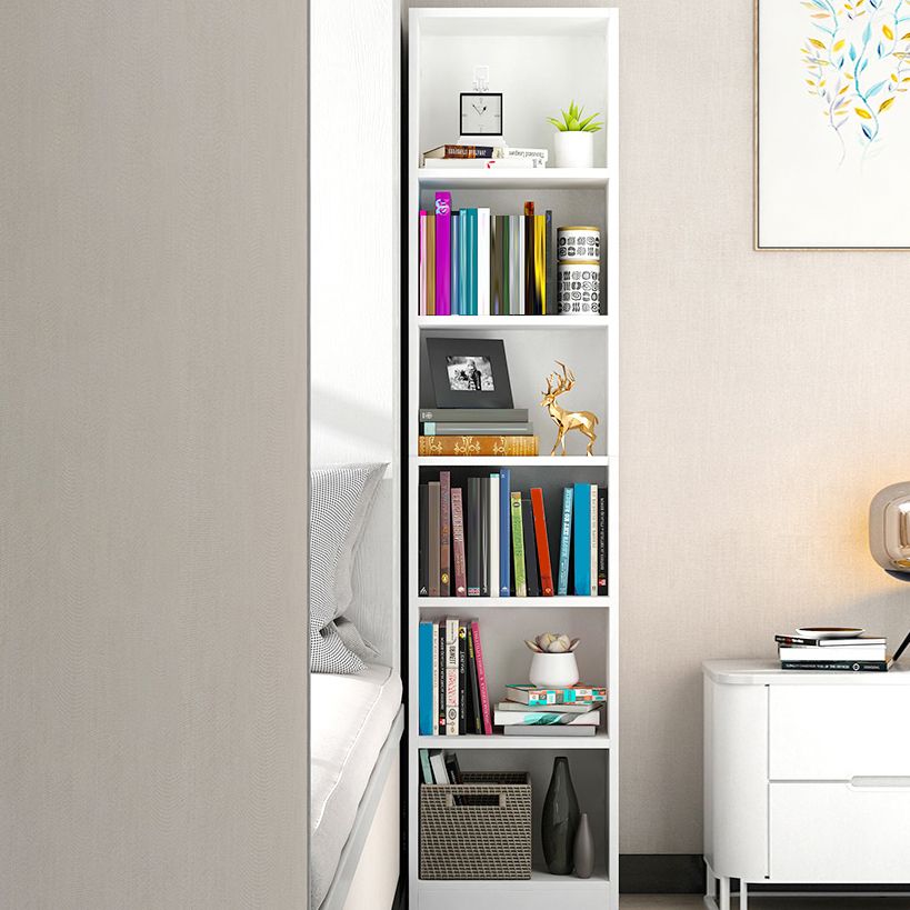 Artificial Wood Bookcase Contemporary Style Bookshelf for Home Office Study Room