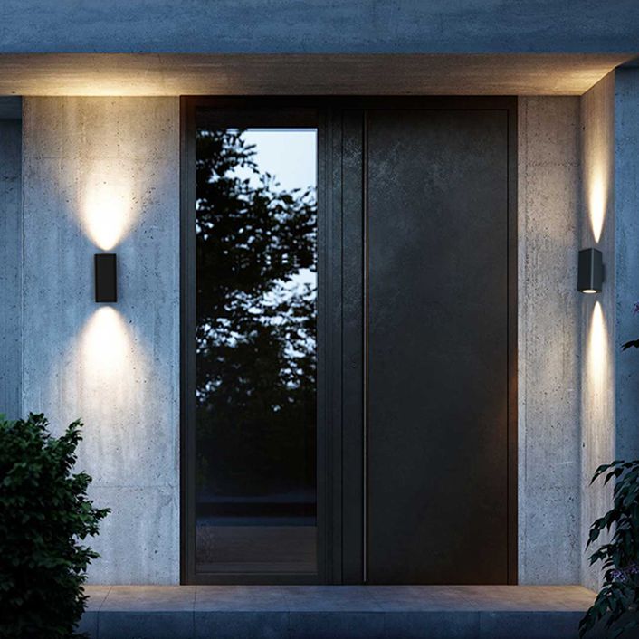 Contemporary Minimalist Outdoor Lighting Sconces Household Wall Washer Sconce for Hallway Porch