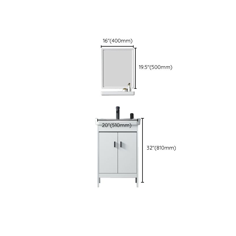 Aluminum Bathroom Vanity Modern Bathroom Vanity Set for Bathroom