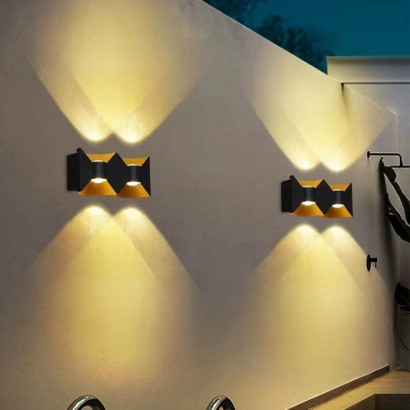 4 Lights Wall Mount Light Modern LED Wall Sconce Light with Acrylic Shade for Bedroom