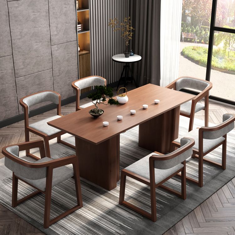 Modern Style Dining Chairs Solid Wood Side Chairs for Dining Room