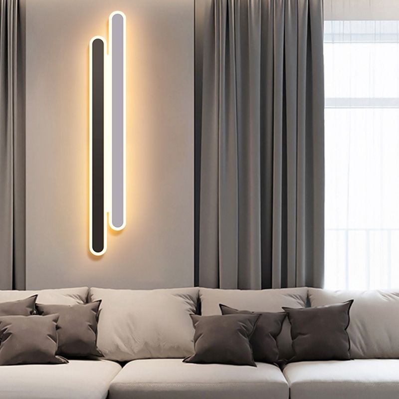 Modern Style Wall Mount Light LED Wall Sconce Light with Acrylic Shade for Bedroom