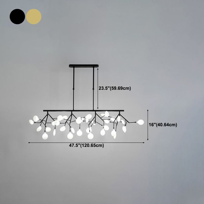 Sputnik Island Lamp Contemporary Hanging Light for Dining Table