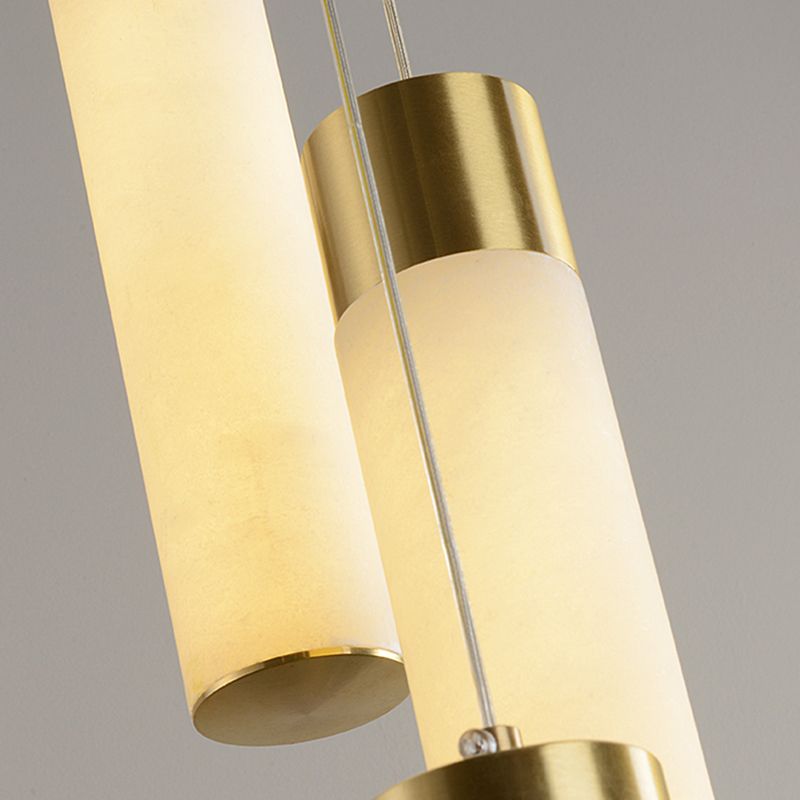 Plafond de lampe à LED en marbre contemporain Light Place pour le salon Roard de salon