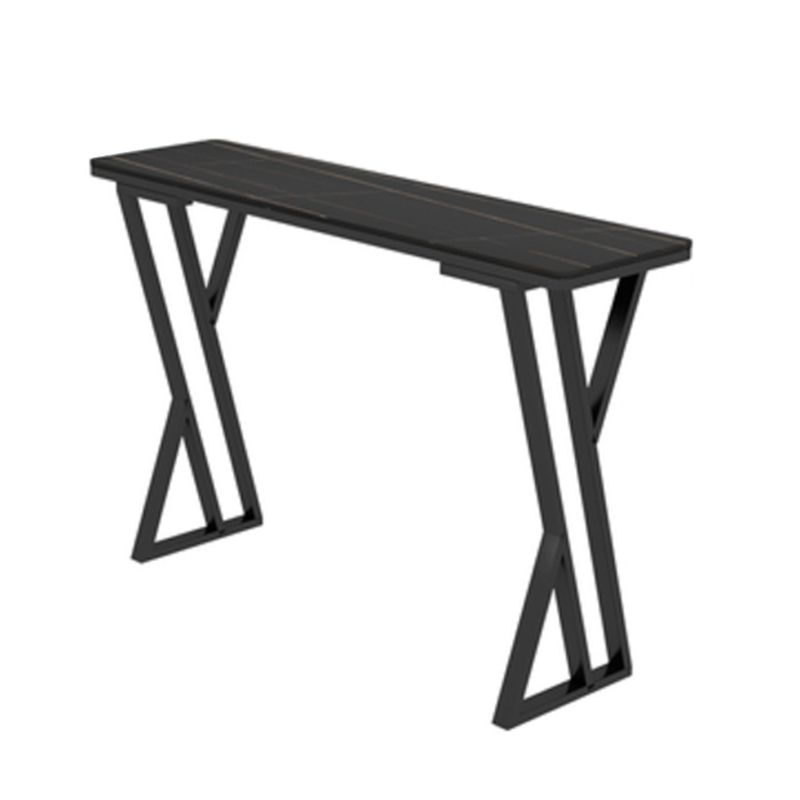 1/5 Pieces Bar Stool and Table Set Rectangular Modern Pub Table Set