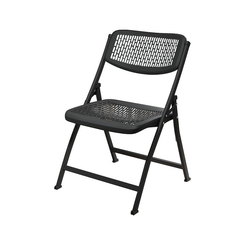 Chaise d'intérieur et d'extérieur moderne, chaise d'appoint pliante en métal à dossier ouvert, pour la maison