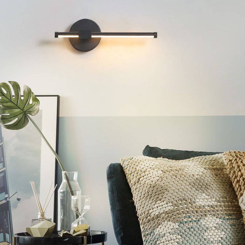 Lineare Wandbeleuchtungskörper Moderner Acryl 1 leichte LED -Wandlampe
