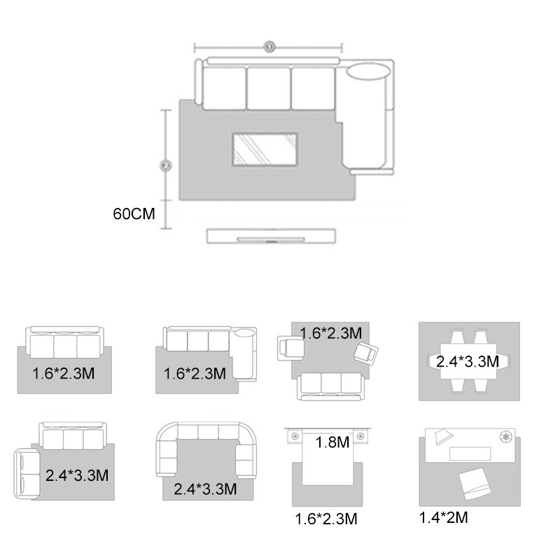 Funky Carpet Modern Floral Print Indoor Rug Polyester Non-Slip Backing Carpet for Living Room