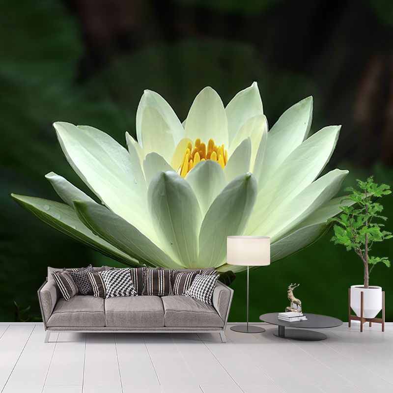 Water Flower Wall Mural Decals Home Decoration Girls' Bedroom Wall Decor