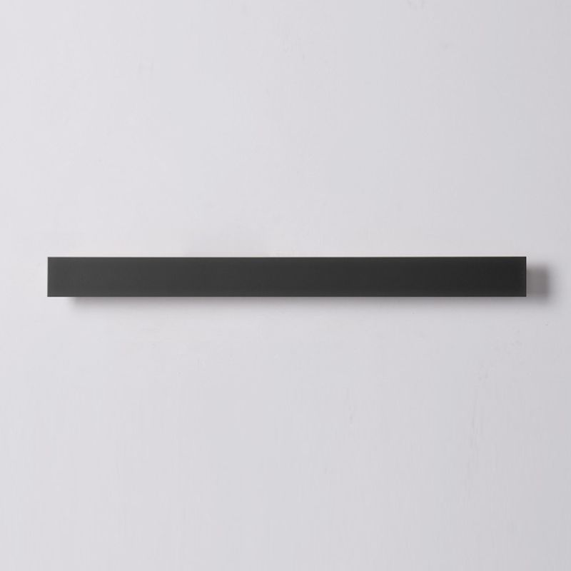 Single Black Modern Wall Mounted Sconce Linear Wall Light for Foyer