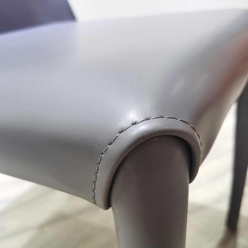Contemporary Dining Room Chair Faux Leather Dining Chair for Home