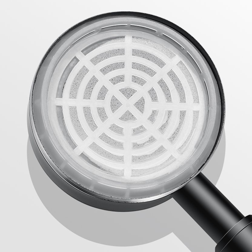 Modern Round Hand Shower Water Efficient Stainless Steel Showerhead