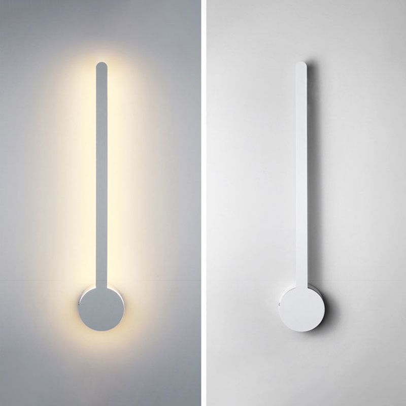 Linear Wall Sconce Lighting Modern Wall Lights Metal 1 Light Sconce Light Fixture