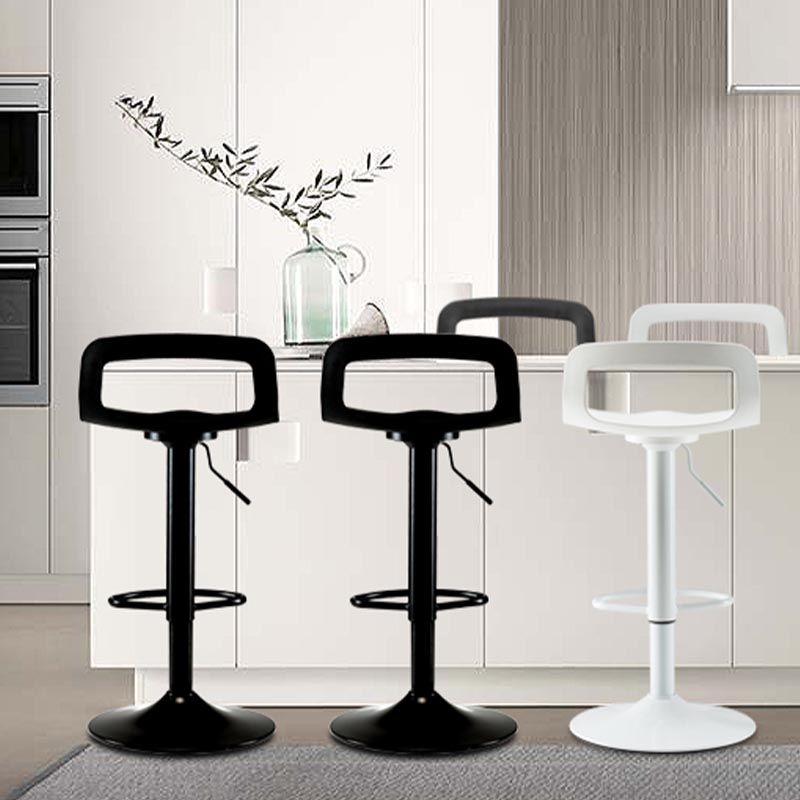 Modern Adjustable Height Bar-stool Metal Counter Bar Stool for Home