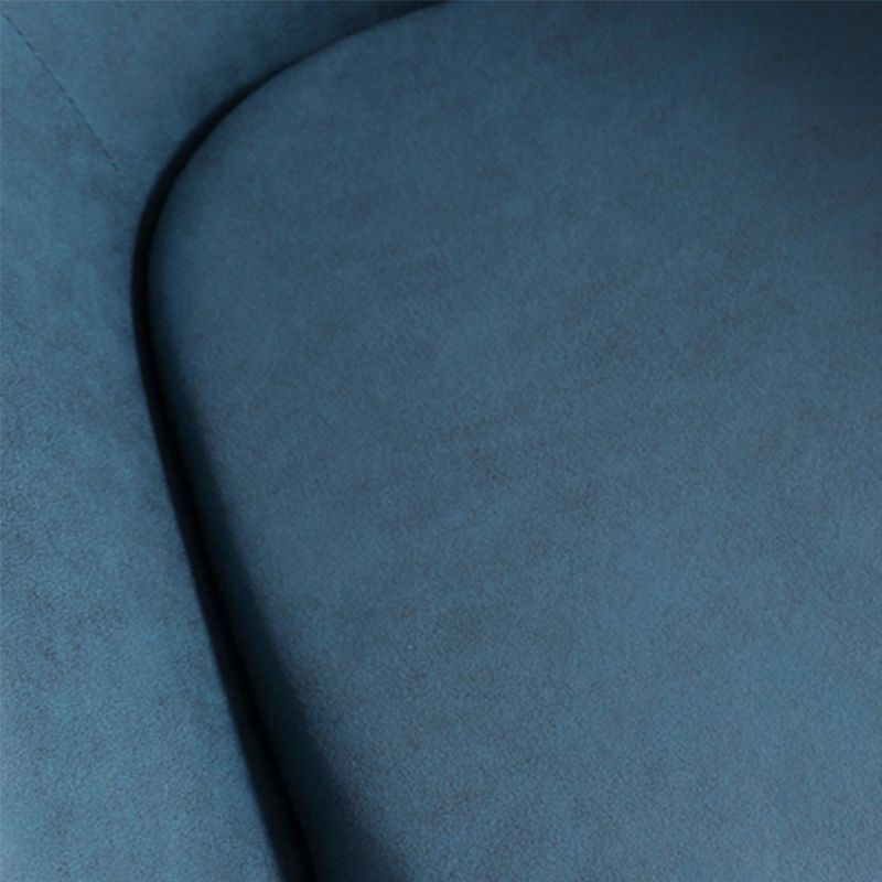 27.56" Wide Faux Leather Pillow Back Flared Arms Arm Sponge 4 Legs Chair