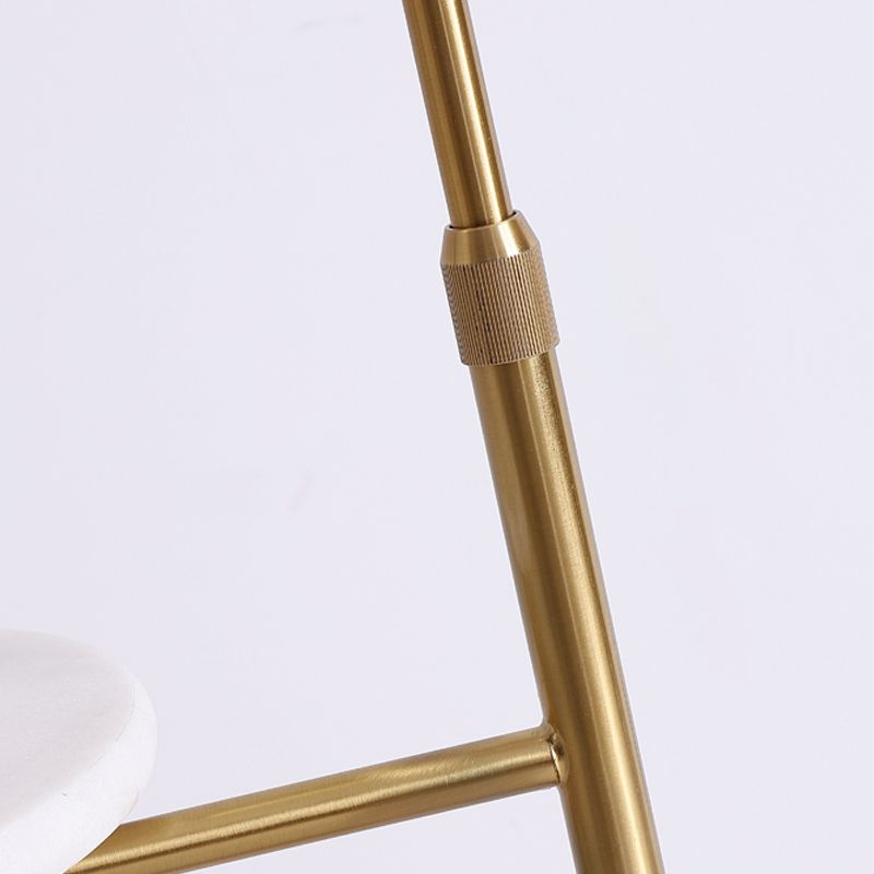 Modern Metal Floor Reading Lamp Dome 1-Light Floor Light for Bedroom