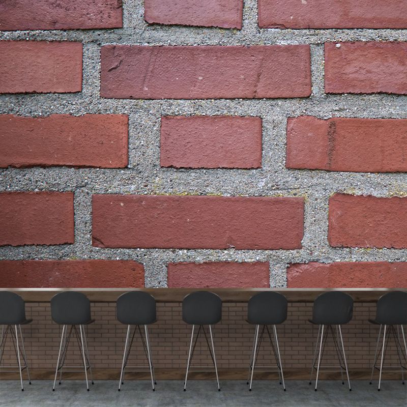 Bricks Pattern Brick Mural Wall Decal for Living Room, Made to Measure