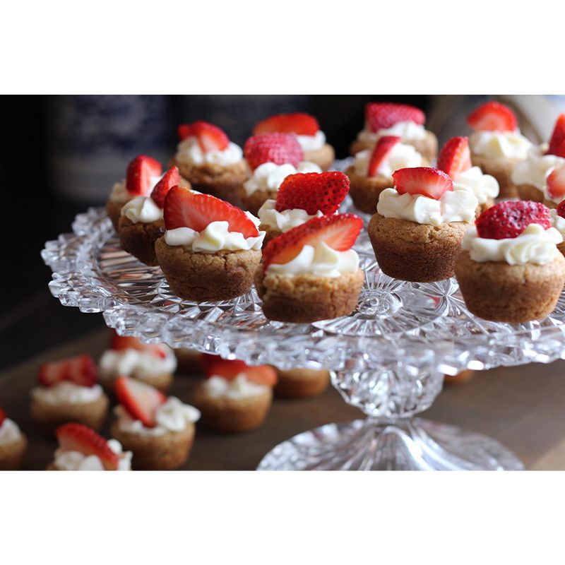 Photography Multi-Color Cake Mural Wallpaper Mildew Resistant Coffee Shop Wall Decor