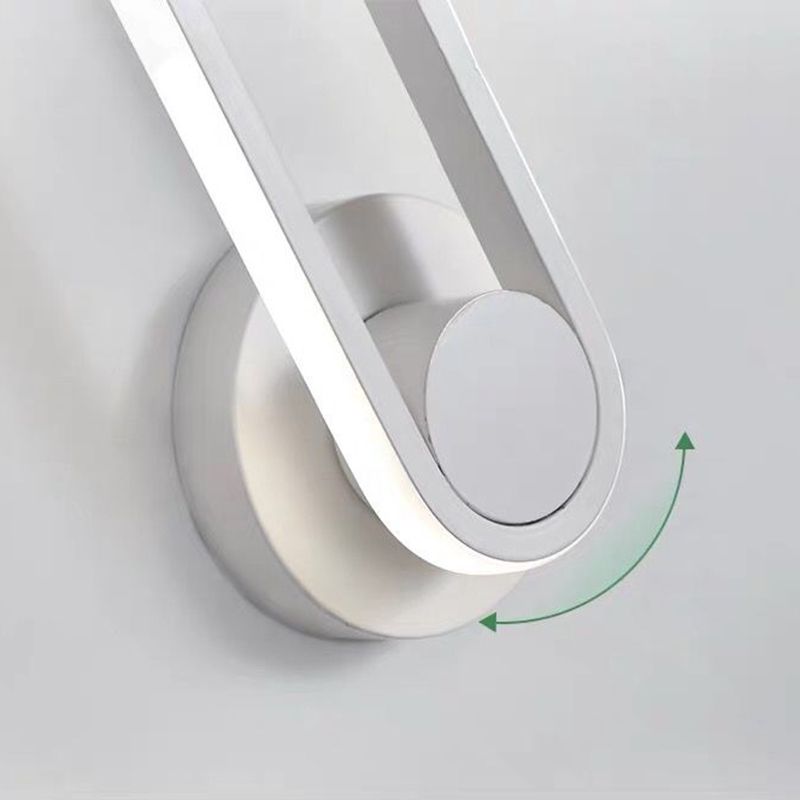 Metal Geometric Wall Sconce Simplicity 1 Light Wall Lighting Fixtures