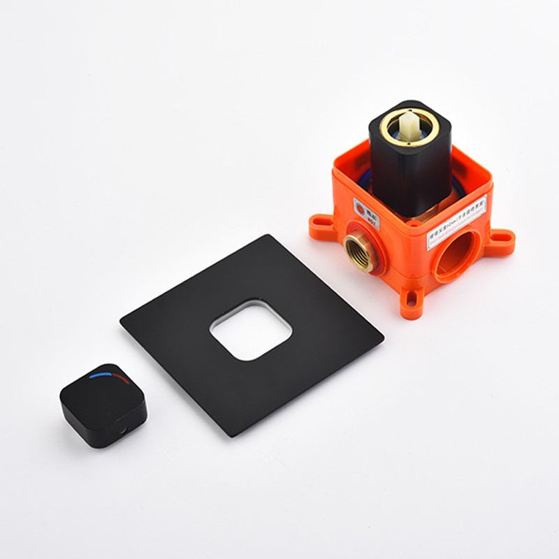 Modern Tub Faucet One Handle Copper Wall Mounted Bathtub Faucet