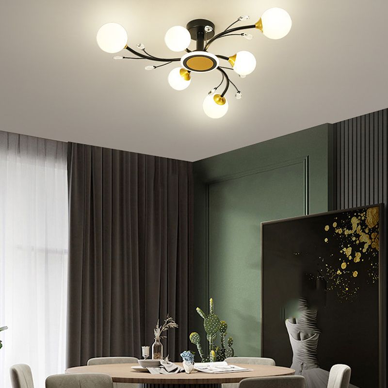 Flush Mount Ceiling Light Modern Fixture Flush Mount Lamp for Living Room