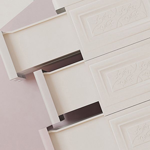 Plastic Storage Cabinet for Bedroom Modern Hinged Door Cabinet