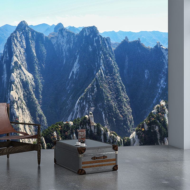 Photography Decorative Wall Mural Mountain Stain Resistant Decorative Wallpaper