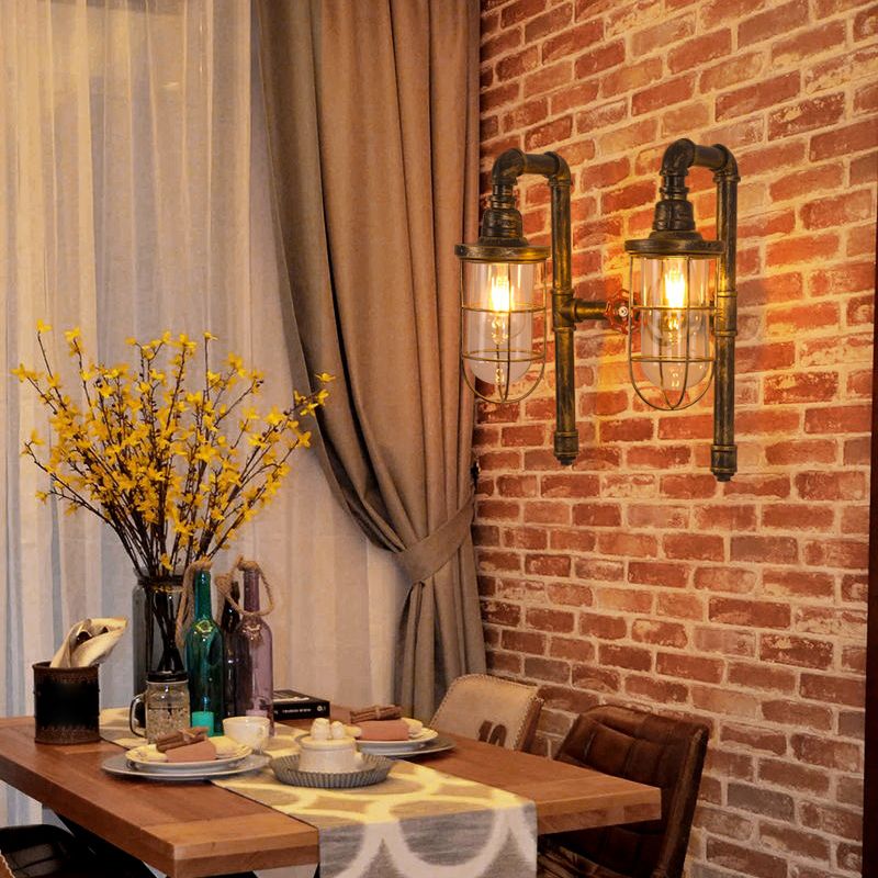 Style industriel Mural Murce Garde à eau Lumière murale pour le restaurant