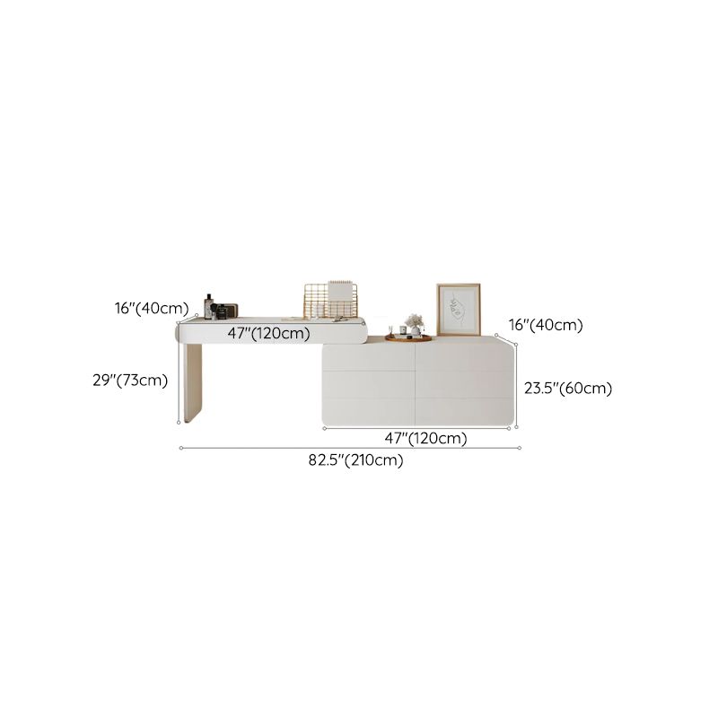 Contemporary Solid Wood With Drawer Lighted Mirror Bedroom Make-up Vanity