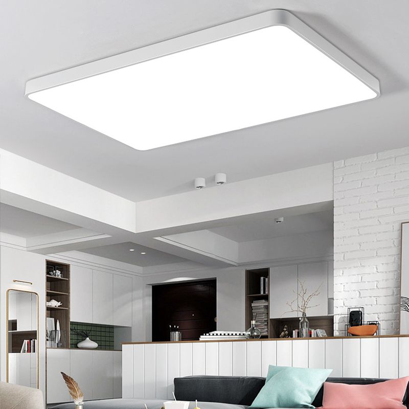 Simplicity Geometric Flush Mount Lighting Acrylic 1 Light Flush Ceiling Lights