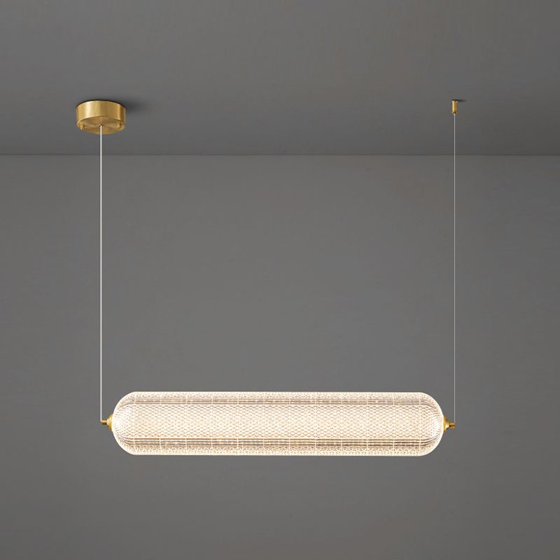 Hanging Lamp Modern Island Chandelier Lights in White Finish for Dining Room