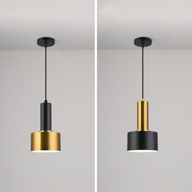 Postmodernism Grenade Shaped Pendant Metal 1-Light Dinner Suspension Light Fixture