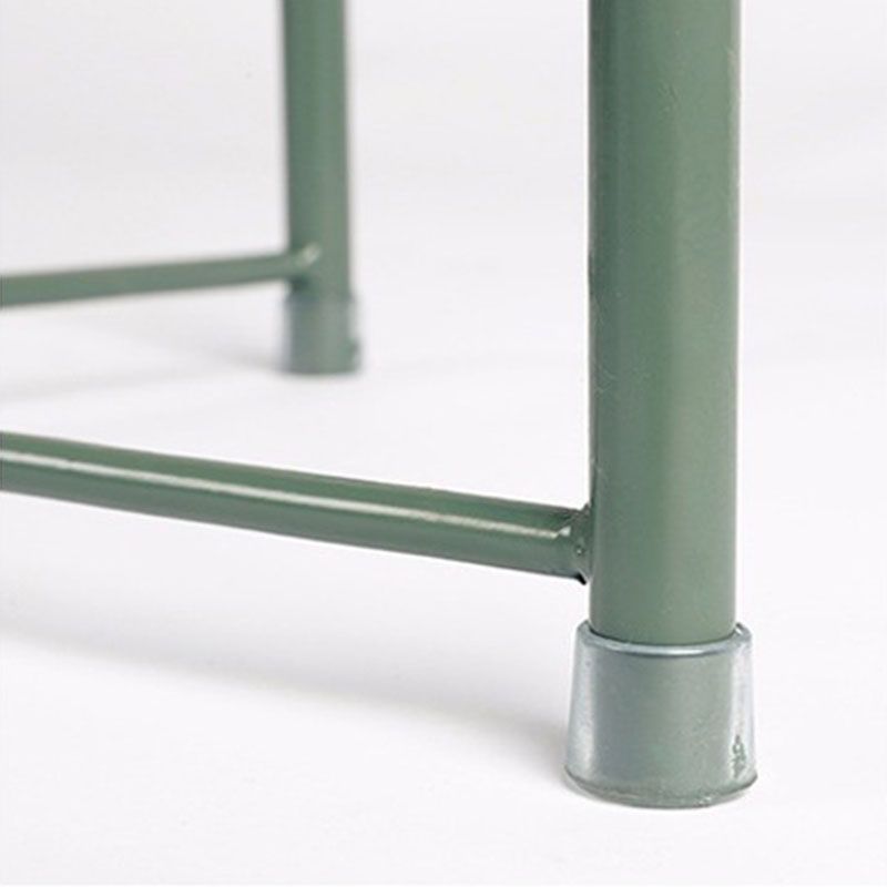 Medieval Modern Style Round Metal Table 4 Legs Base Side Table