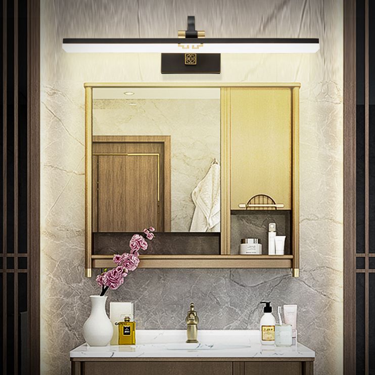Style minimaliste moderne Séponction murale rationalisée Copper Copper Flush Mount Murce pour la salle de bain