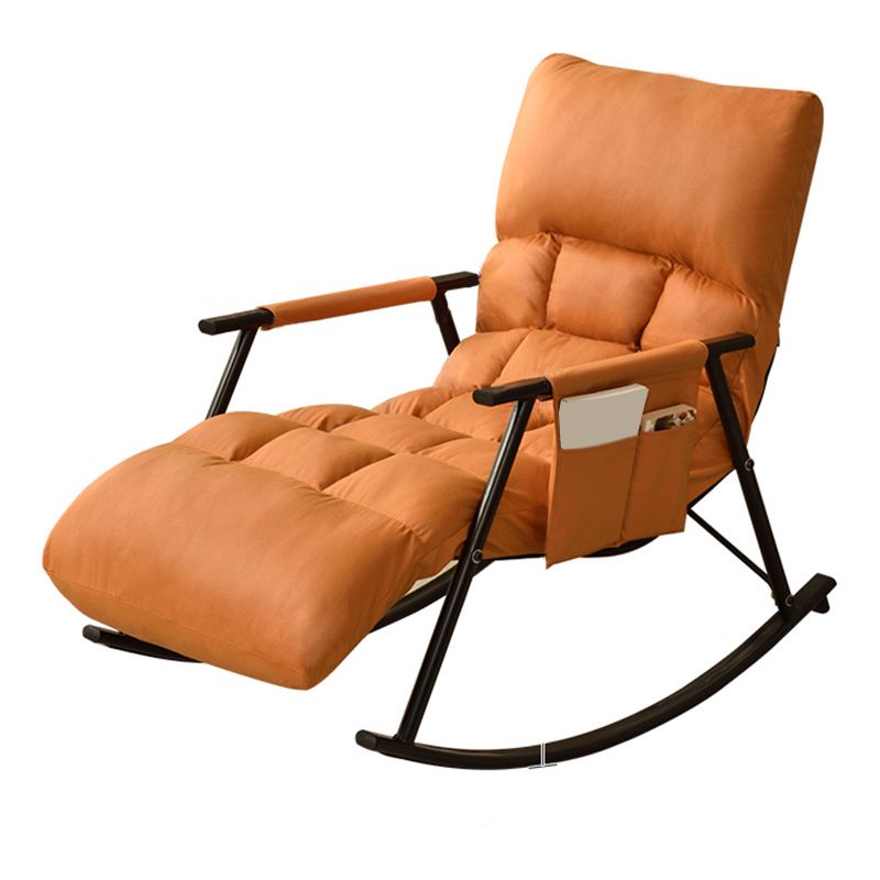 Upholstered Recliner Chair Contemporary Button-Tufted Recliner Chair