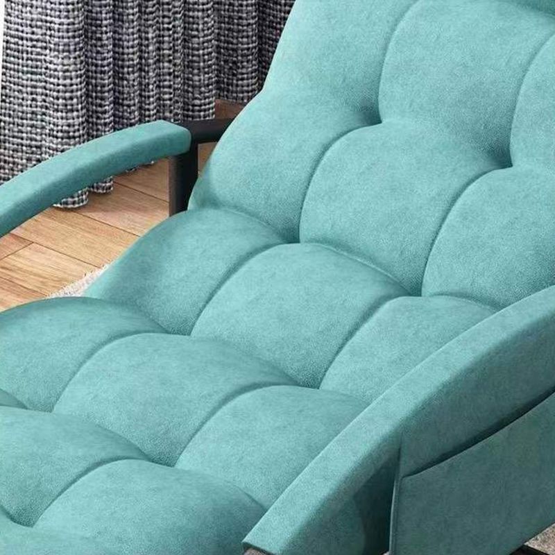 Indoor Single Sofa Rocking Chair Glam Style Rocking Chair with Cushion