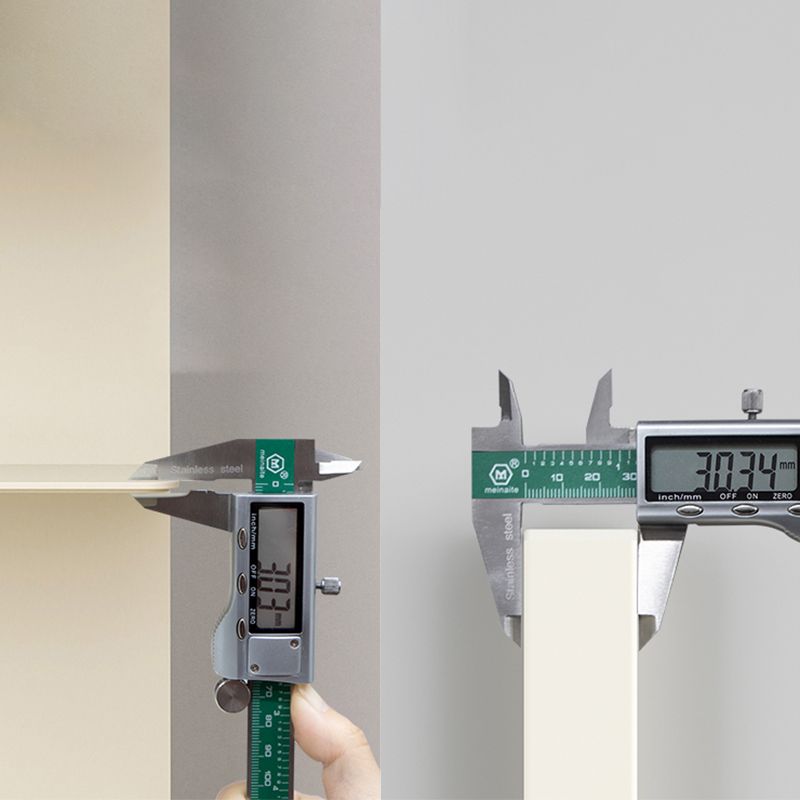 13.19"W Bookshelf Contemporary Style Invisible Bookcase for Office and Home