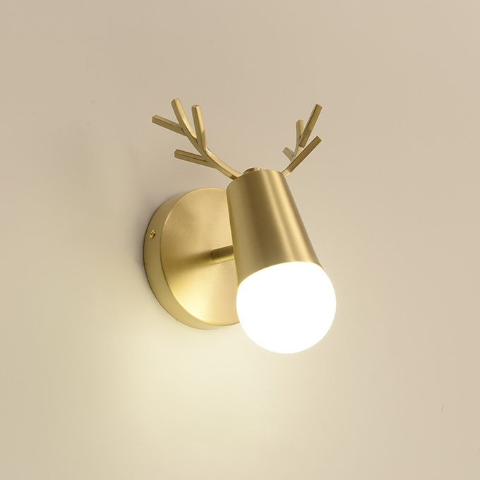 Creative Antlers Bathroom Vanity Fixture American Style Vanity Mirror Lights with Angle Adjustable