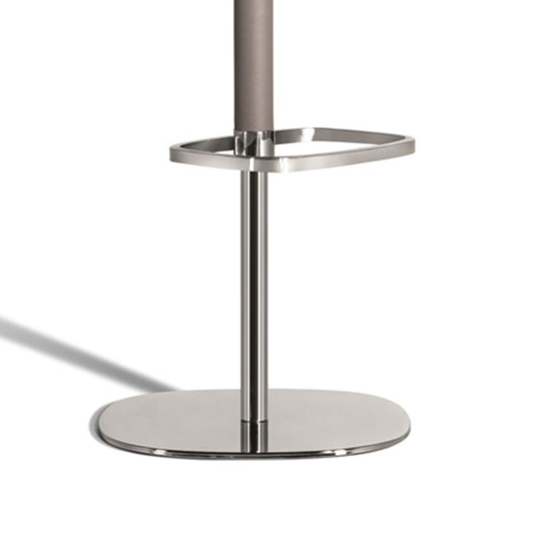 Indoor Upholstered Bar Stool Solid Wood Bar Stool with Footrest