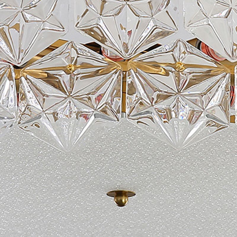 Nordic Ceiling Lamp Simplicity Flush Mount Light Fixture for Bedroom