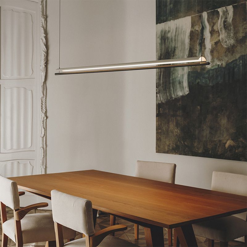 Square Shape Metal Island Pendants Modern Multi Lights Island Pendant Lights in Black