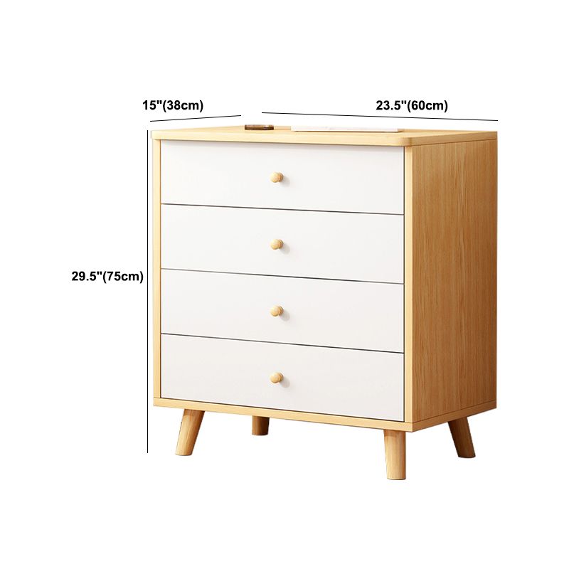 Contemporary Storage Chest Dresser Wooden Storage Chest for Bedroom