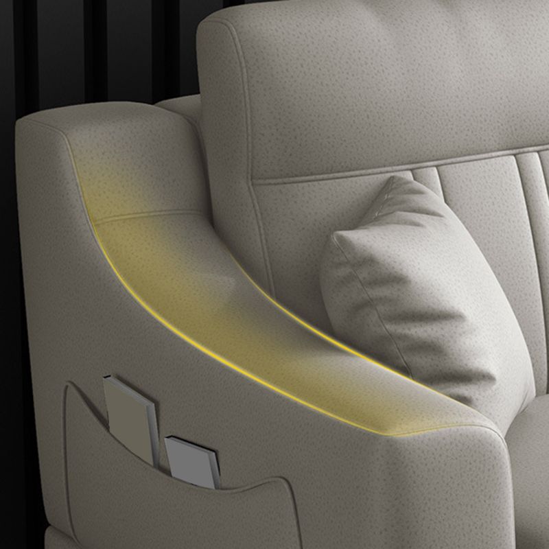 Modernism 4-seater Sectional with Storage Sloped Arm Sectional