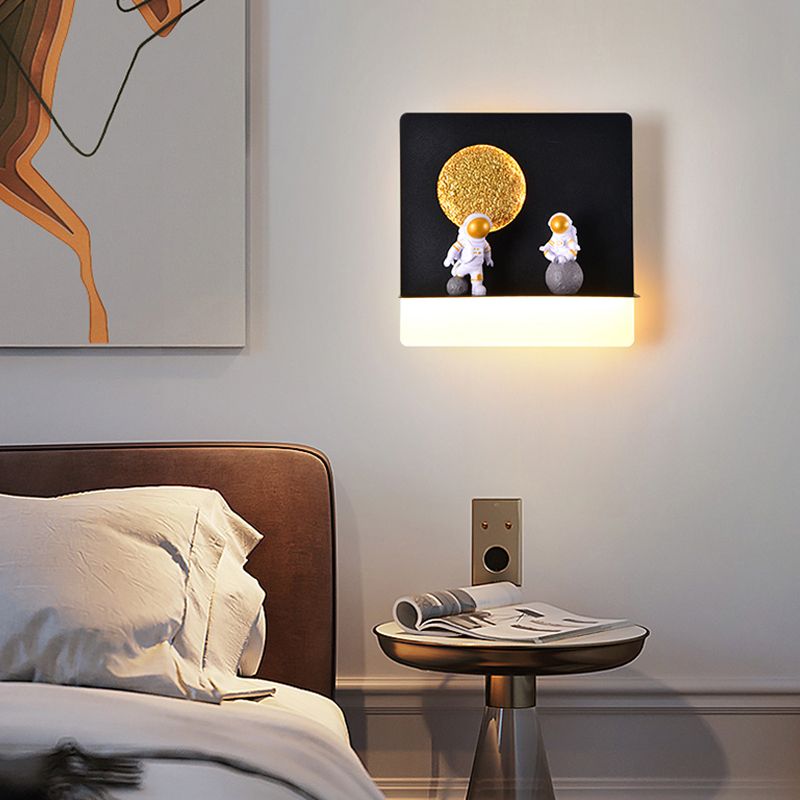 Modern Style Geometric Wall Mounted Light Metal 1 Light Wall Lighting Ideas