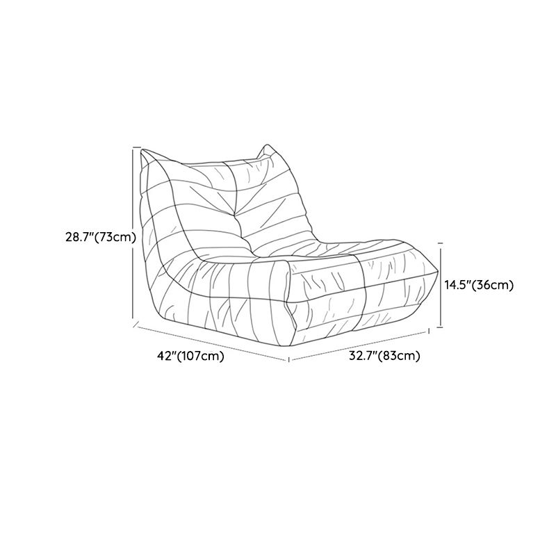 Contemporary Sofa Tufted Split-Back White Seating for Living Room
