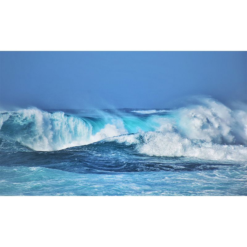 Moisture Resistant Seascape Mural Wallpaper Wall Decor for House Interior