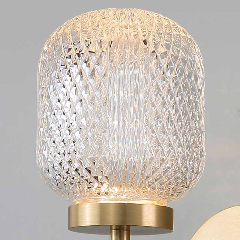 1 Lights Crystal Sconce Light Postmodern Wall Lighting Fixtures for Bedroom Living Room